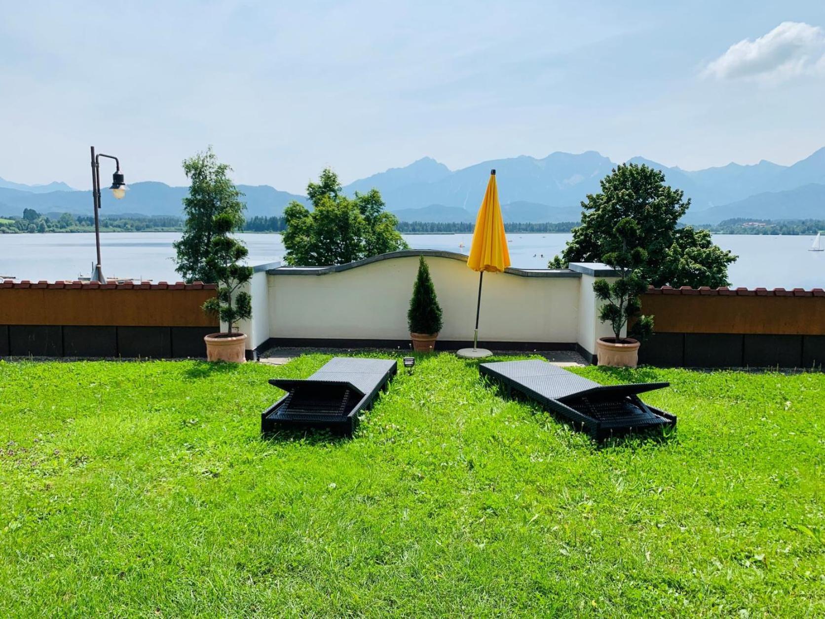 Hotel Fischer Am See Füssen Exteriör bild